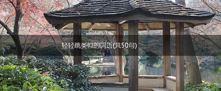 轻轻跳类似的词语(共50句),第1张