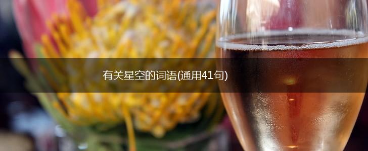 有关星空的词语(通用41句),第1张