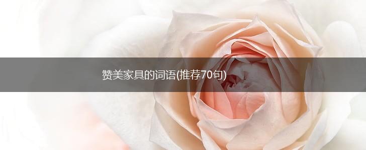 赞美家具的词语(推荐70句),第1张