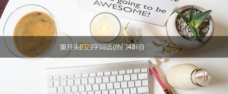 重开头的四字词语(热门48句),第1张