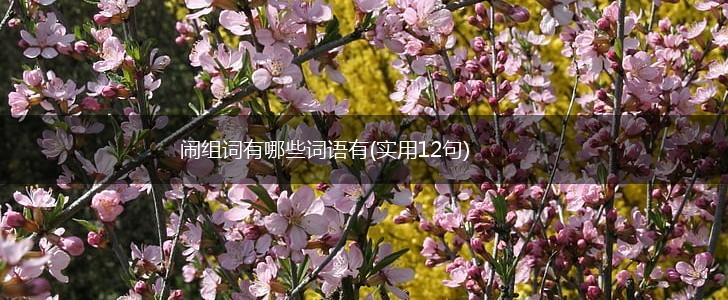 闹组词有哪些词语有(实用12句),第1张