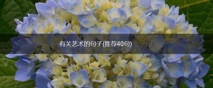有关艺术的句子(推荐40句),第1张