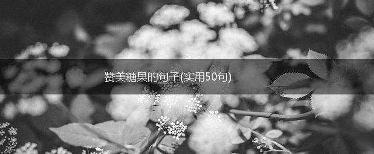 赞美糖果的句子(实用50句),第1张