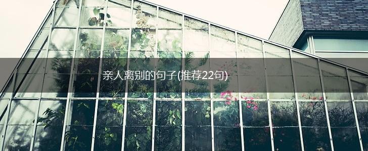 亲人离别的句子(推荐22句),第1张
