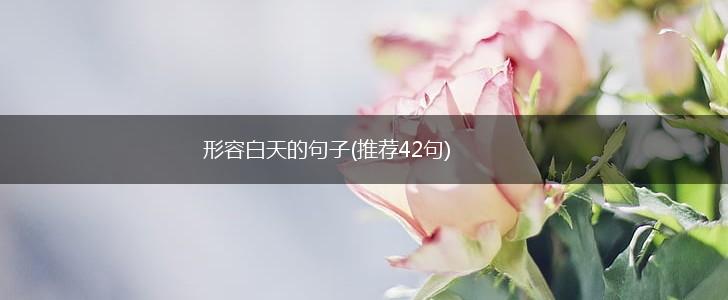 形容白天的句子(推荐42句),第1张