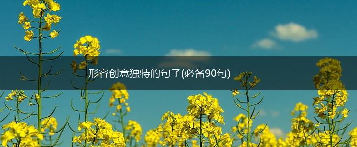 形容创意独特的句子(必备90句),第1张