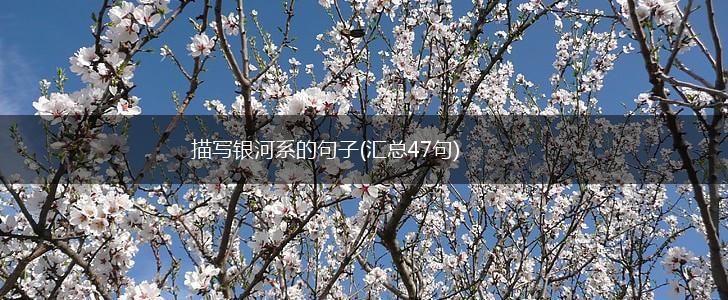 描写银河系的句子(汇总47句),第1张