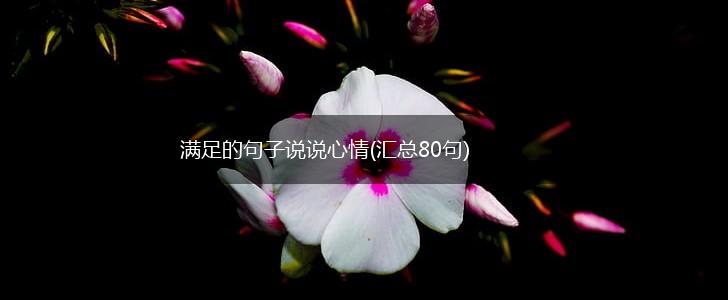 满足的句子说说心情(汇总80句),第1张 满足的句子说说心情(汇总80句),第1张