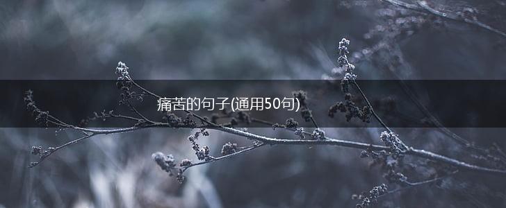 痛苦的句子(通用50句),第1张