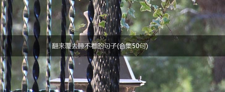 翻来覆去睡不着的句子(合集50句),第1张