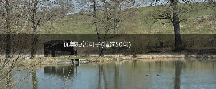 优美短暂句子(精选50句),第1张